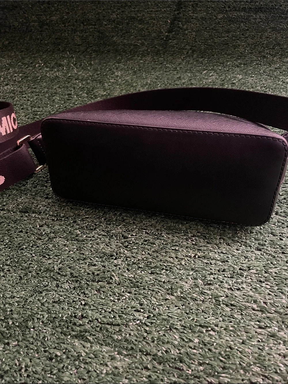 Michael Kors Black Crossbody Bag with Logo Strap